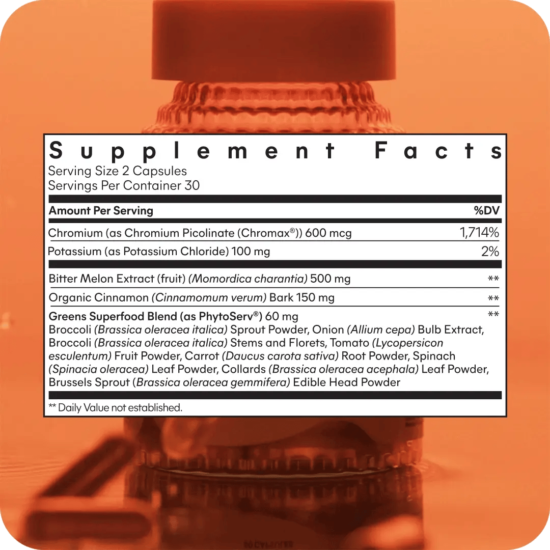 LEMME CURB CAPSULES Glucose & Cravings Support Capsules*