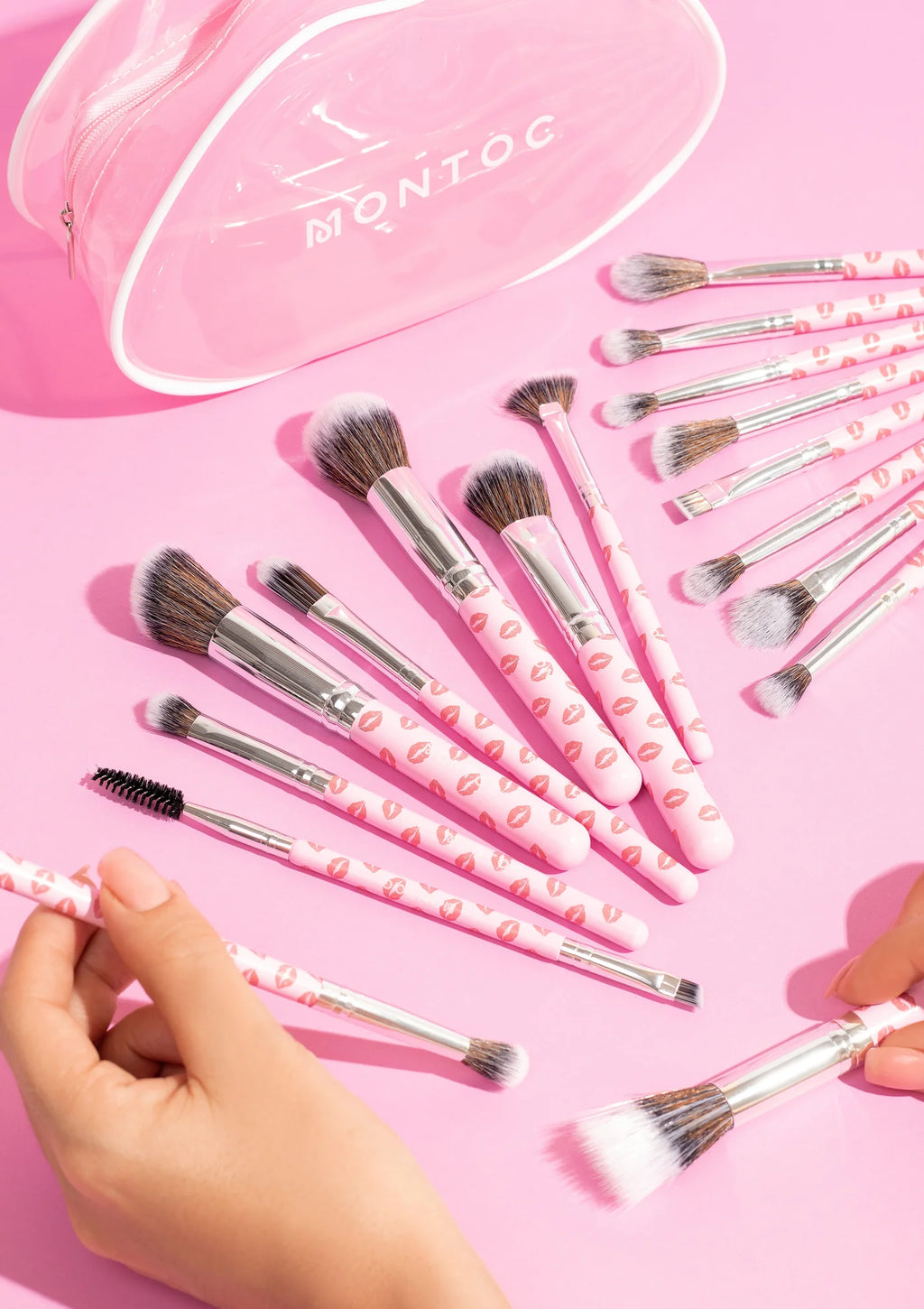 MONTOC COSMETIC Kit de Brochas Kiss Me