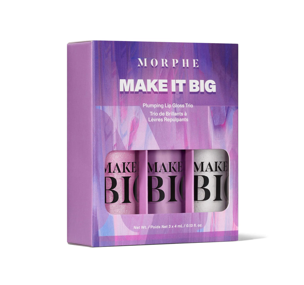 Morphe Ultralavender Make It Big Plumping Lip Gloss Trio