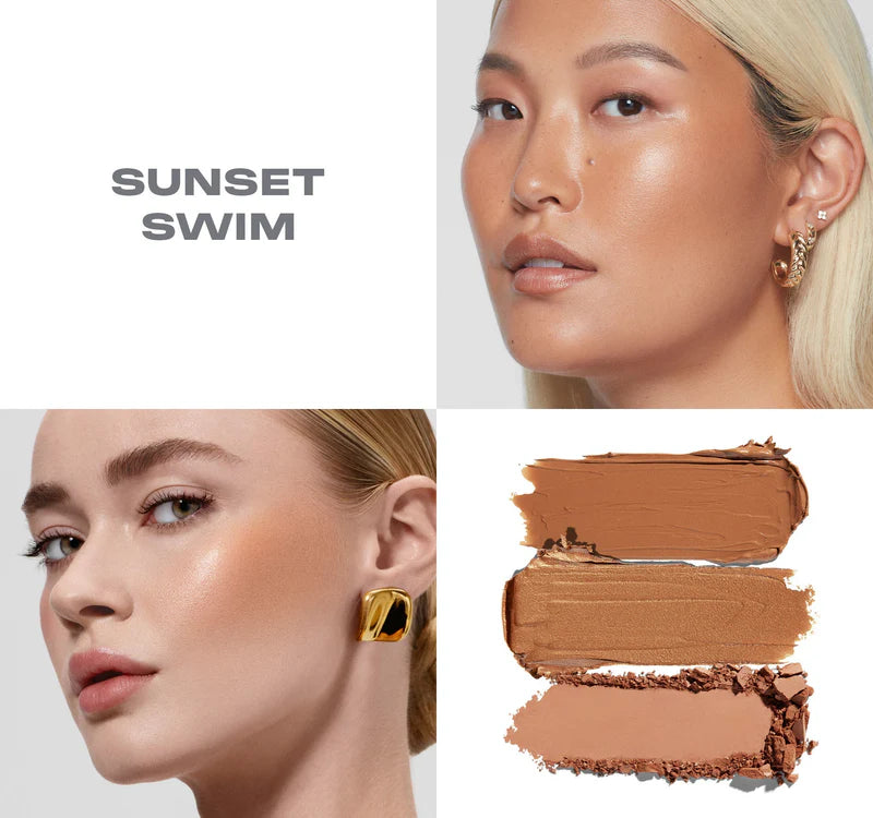 MORPHE Cheek Thrills Multi-Finish Face Trio
