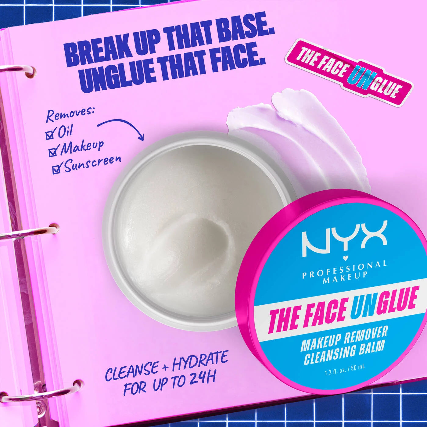 NYX The Face Unglue Makeup Remover Cleansing Balm 50ML