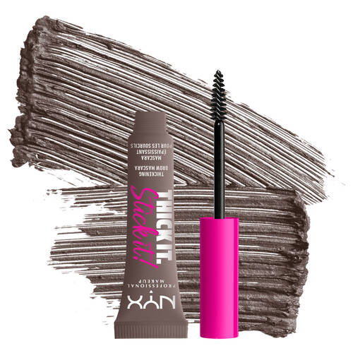 NYX Professional Makeup Thick It. Stick It! Vegan Thickening Brow Gel Mascara