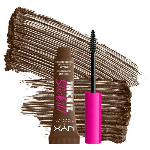 NYX Professional Makeup Thick It. Stick It! Vegan Thickening Brow Gel Mascara