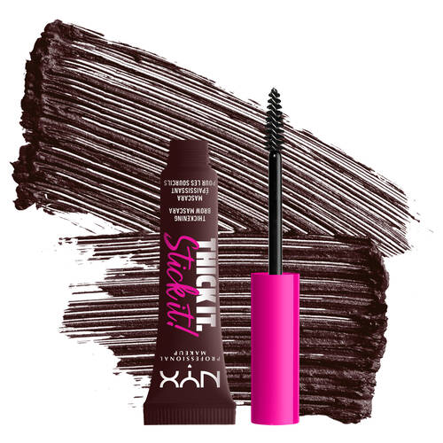 NYX Professional Makeup Thick It. Stick It! Vegan Thickening Brow Gel Mascara