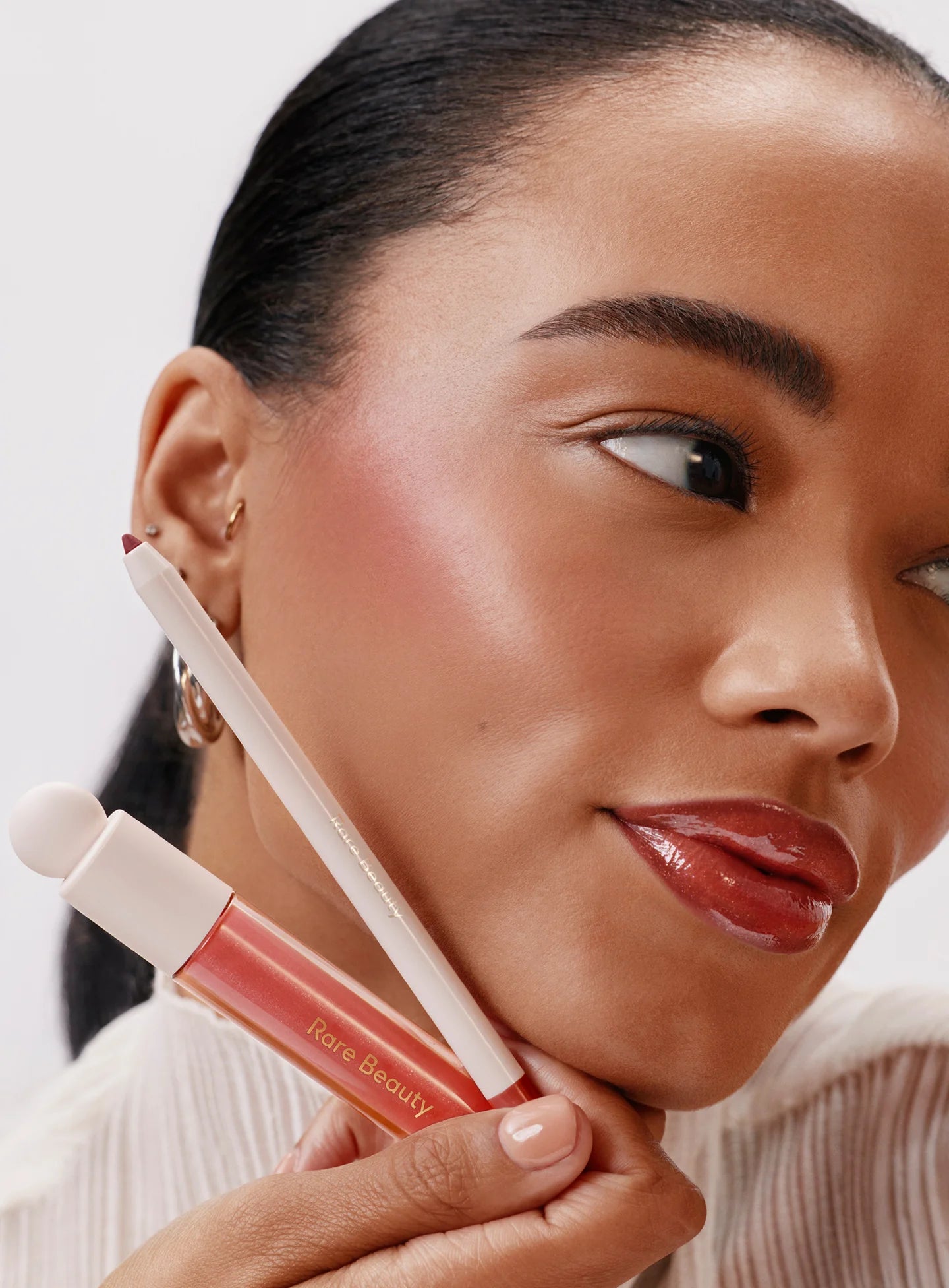 RARE BEAUTY Glass Effect Lip Liner & Gloss Duo