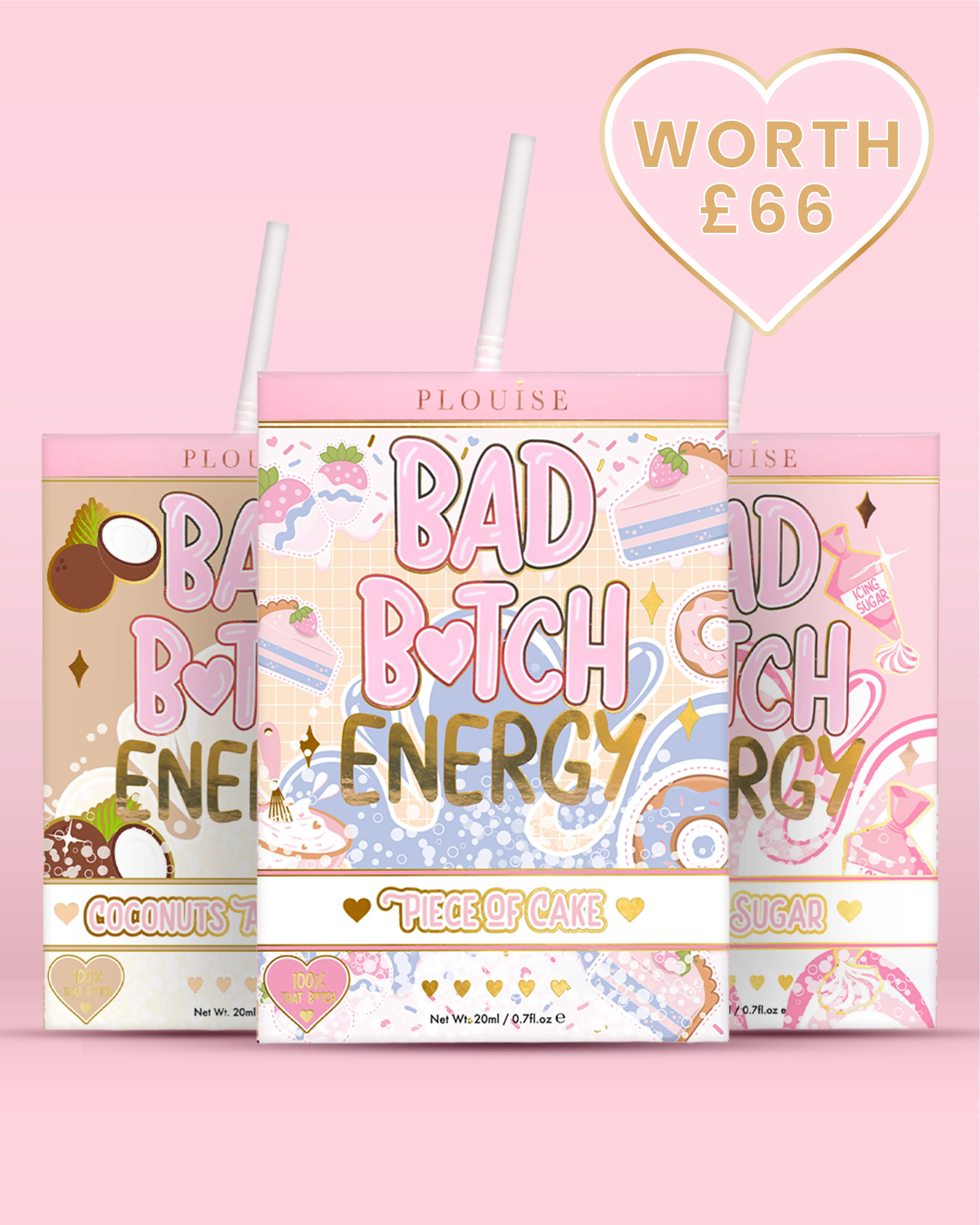 P.Louise Bad Bitch Energy Lip Duo