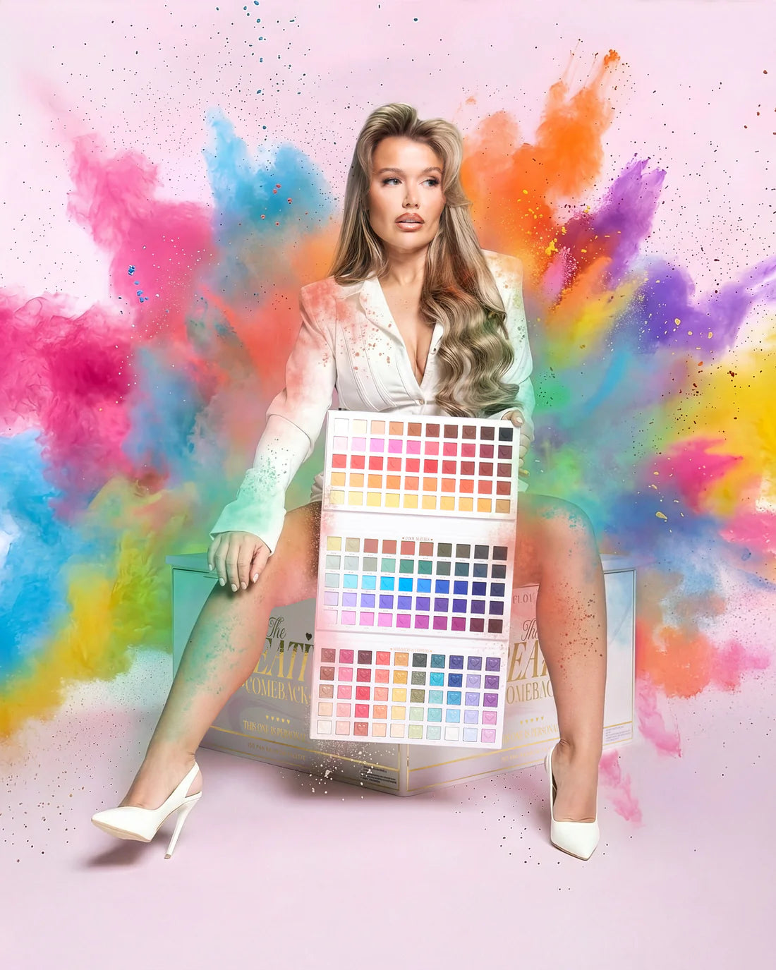 Plouise Creative Comeback XXXL Eyeshadow Palette -