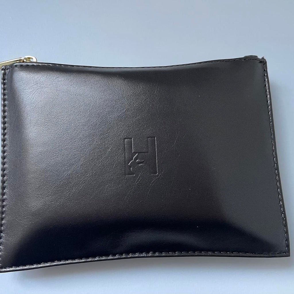 Hourglass Mini Vegan Leather Makeup Clutch Gift Set