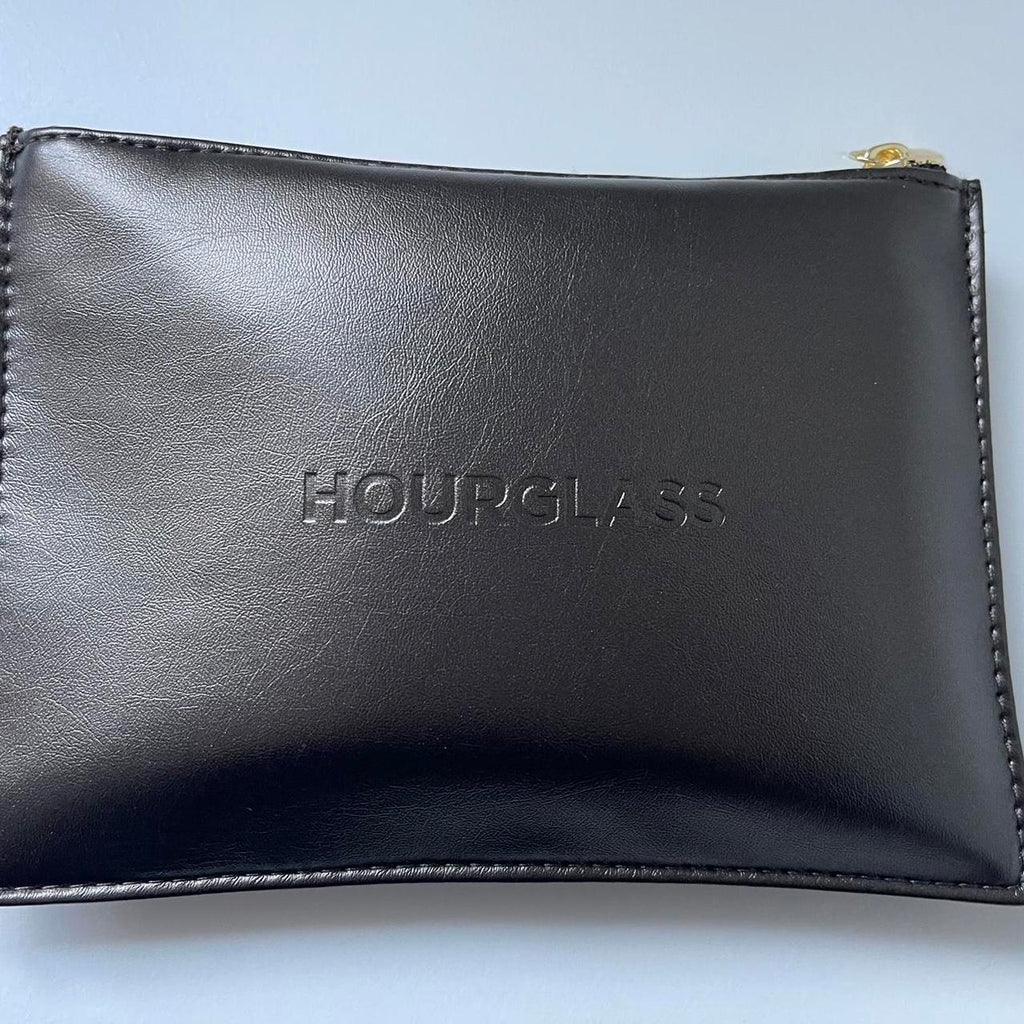 Hourglass Mini Vegan Leather Makeup Clutch Gift Set