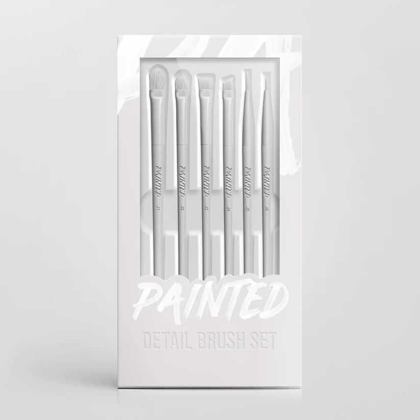 Painted by James Charles DETAIL BRUSH SET 6 brushes for eye art