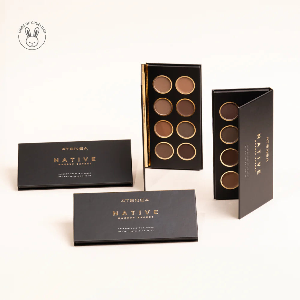 ATENEA PALETA DE CEJAS NATIVE | MAKEUP EXPERT