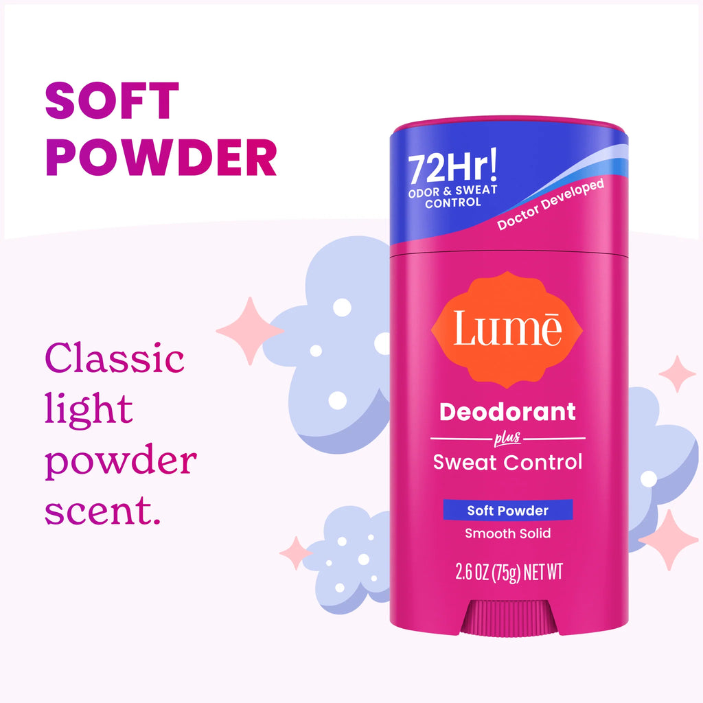 Lume Deodorant with Clinical Strength Sweat Control 14gr