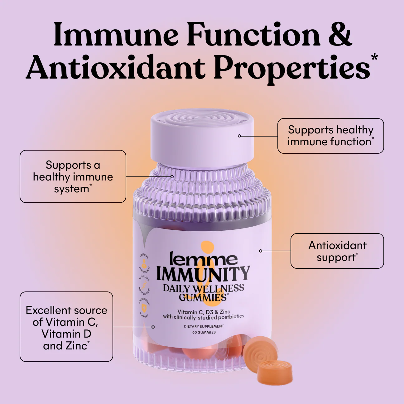 Lemme Immunity Gummies