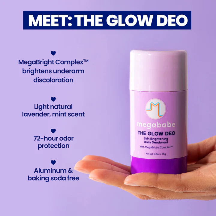Megababe The Glow Deo Daily Deodorant -