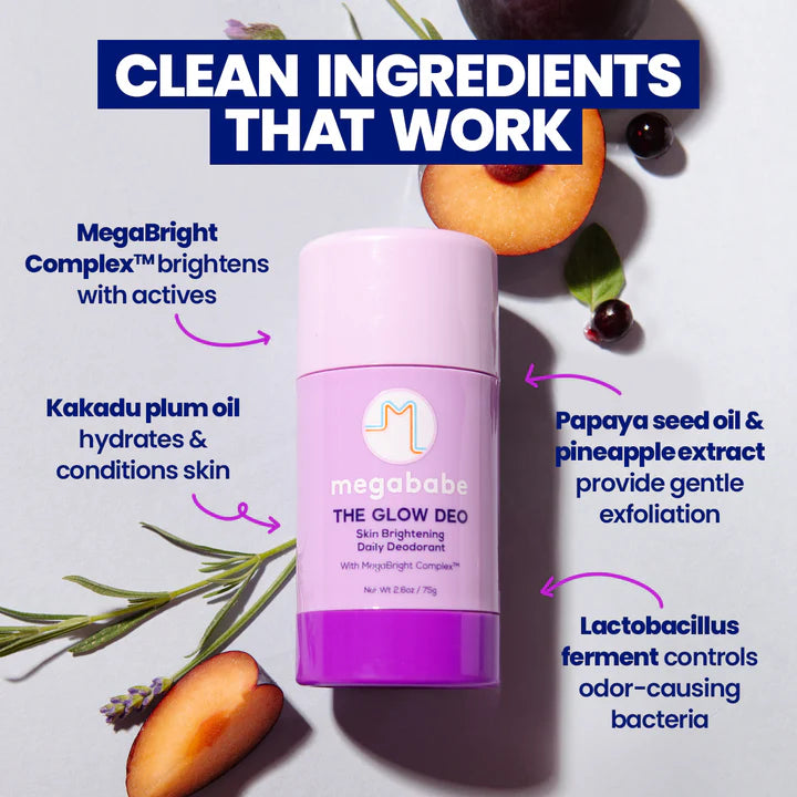 Megababe The Glow Deo Daily Deodorant -