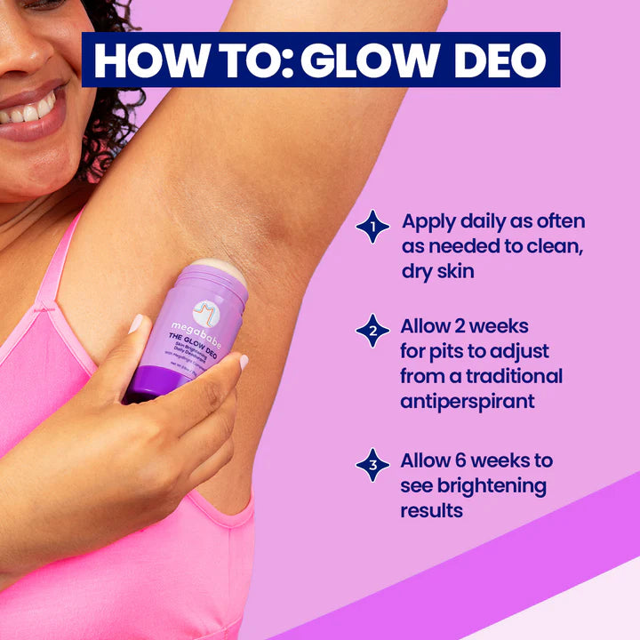 Megababe The Glow Deo Daily Deodorant -
