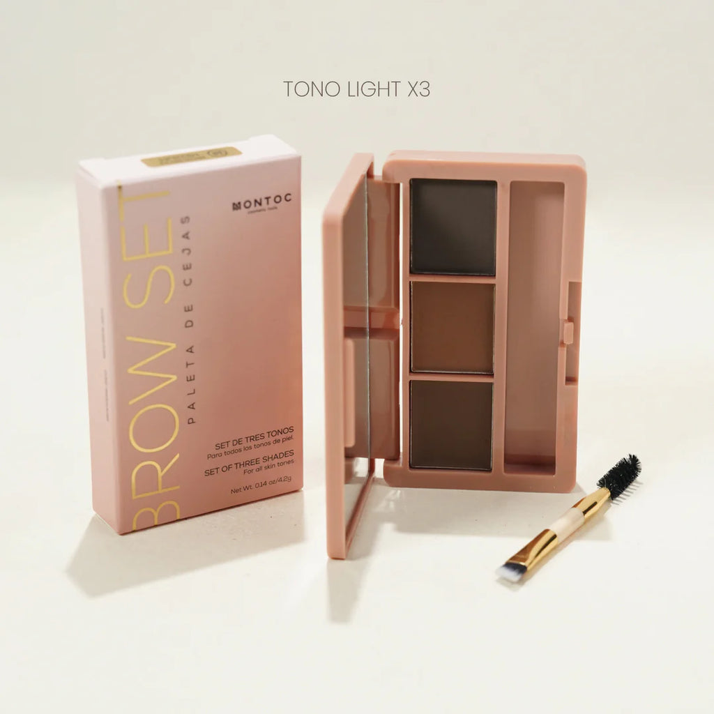 MONTOC Trio de Cejas Brow Seet nueva presentación