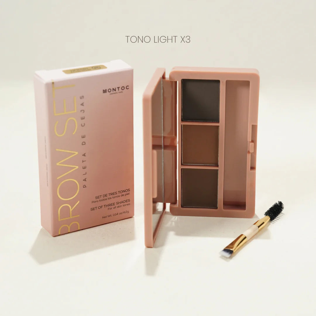 MONTOC Trio de Cejas Brow Seet nueva presentación