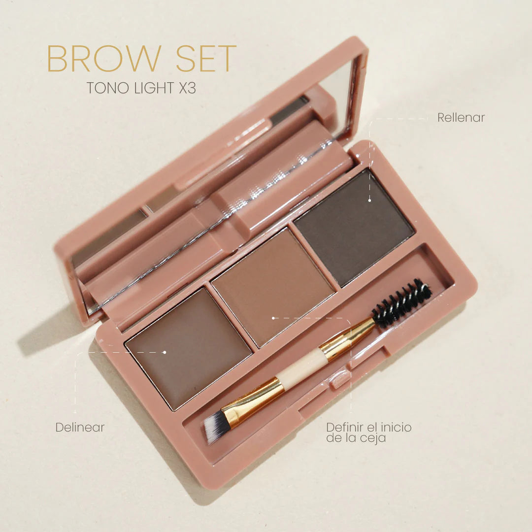 MONTOC Trio de Cejas Brow Seet nueva presentación