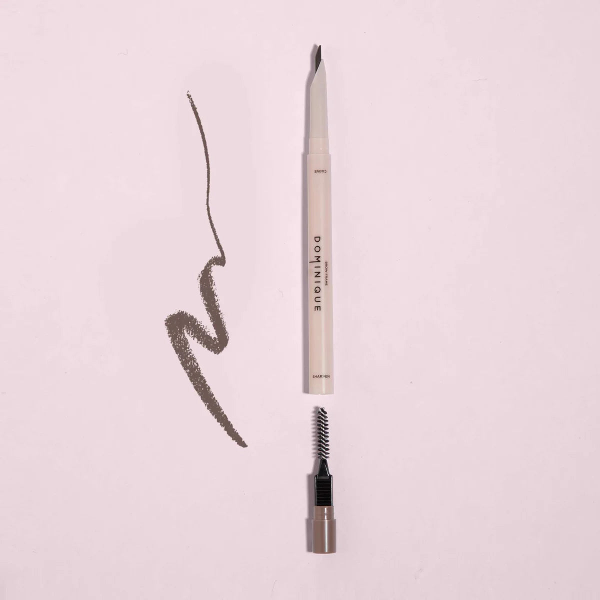 DOMINQUE BROWN FRAME PENCIL Taupe