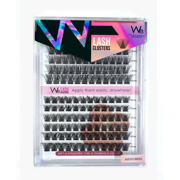 We  Pestañas - Lash Clusters - Aventurera