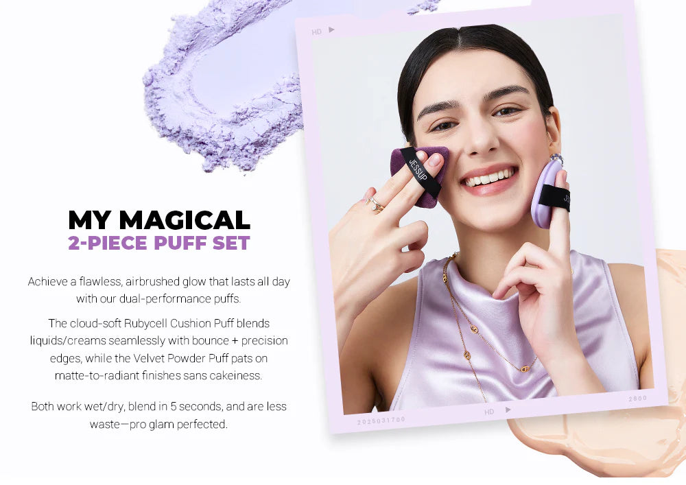 JESSUP My Magical Puff Set 2pcs
