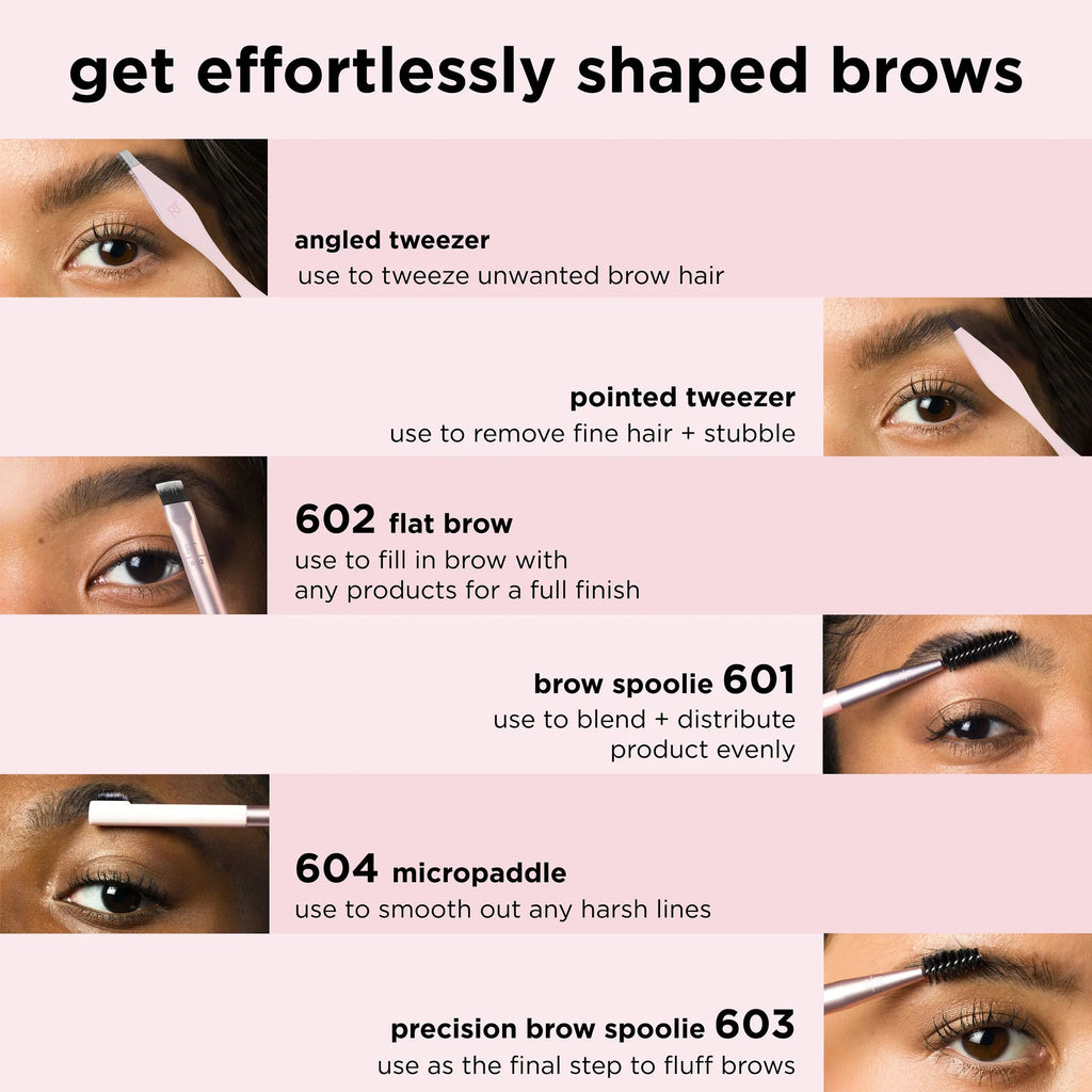 Real Techniques Brow Shaping Tools Set