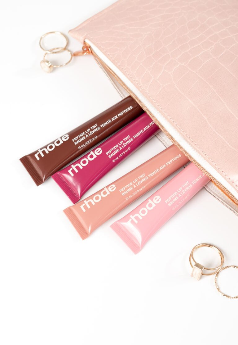 the peptide lip tints HAILE RHODE