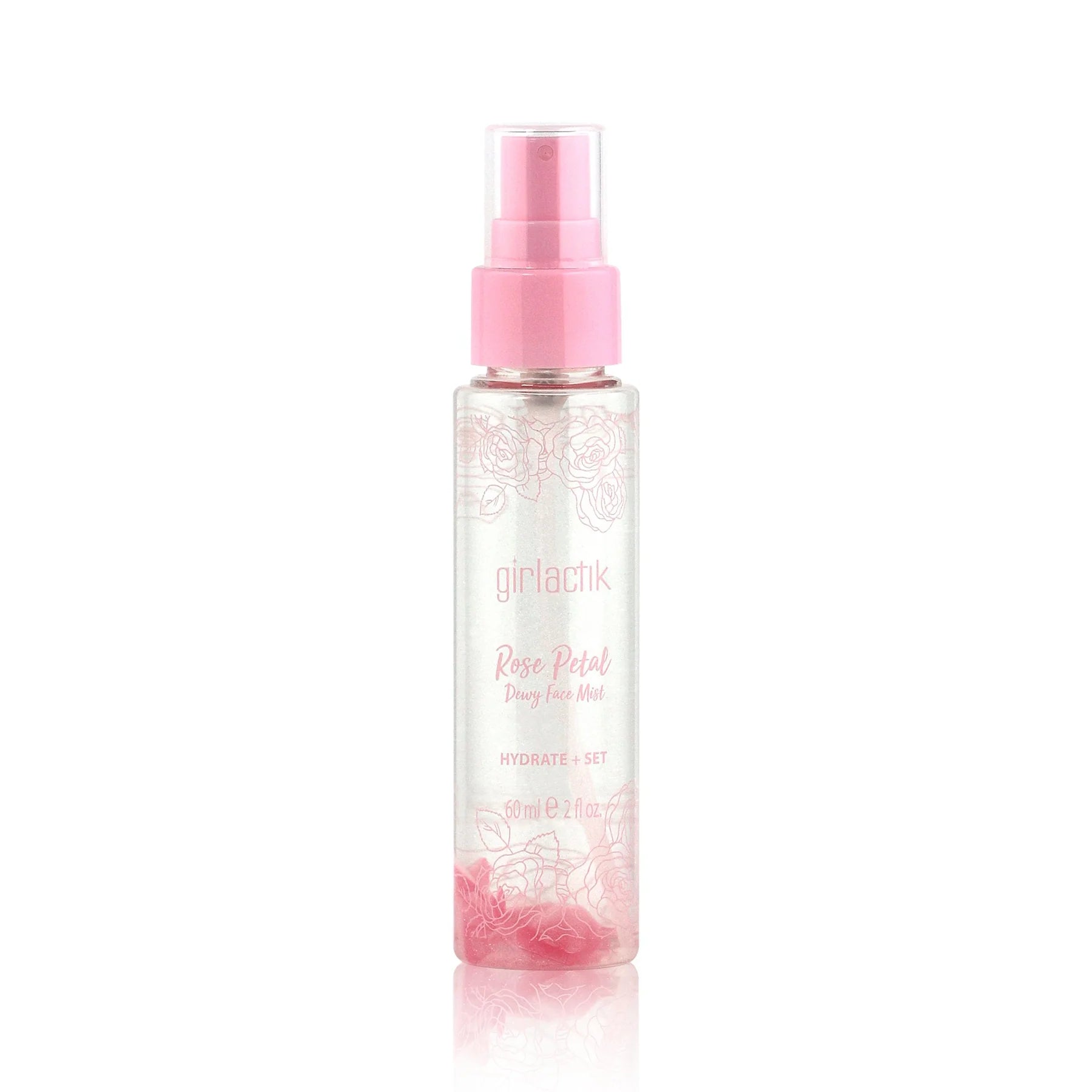 GIRLACTIK Dewy rose petal face mist