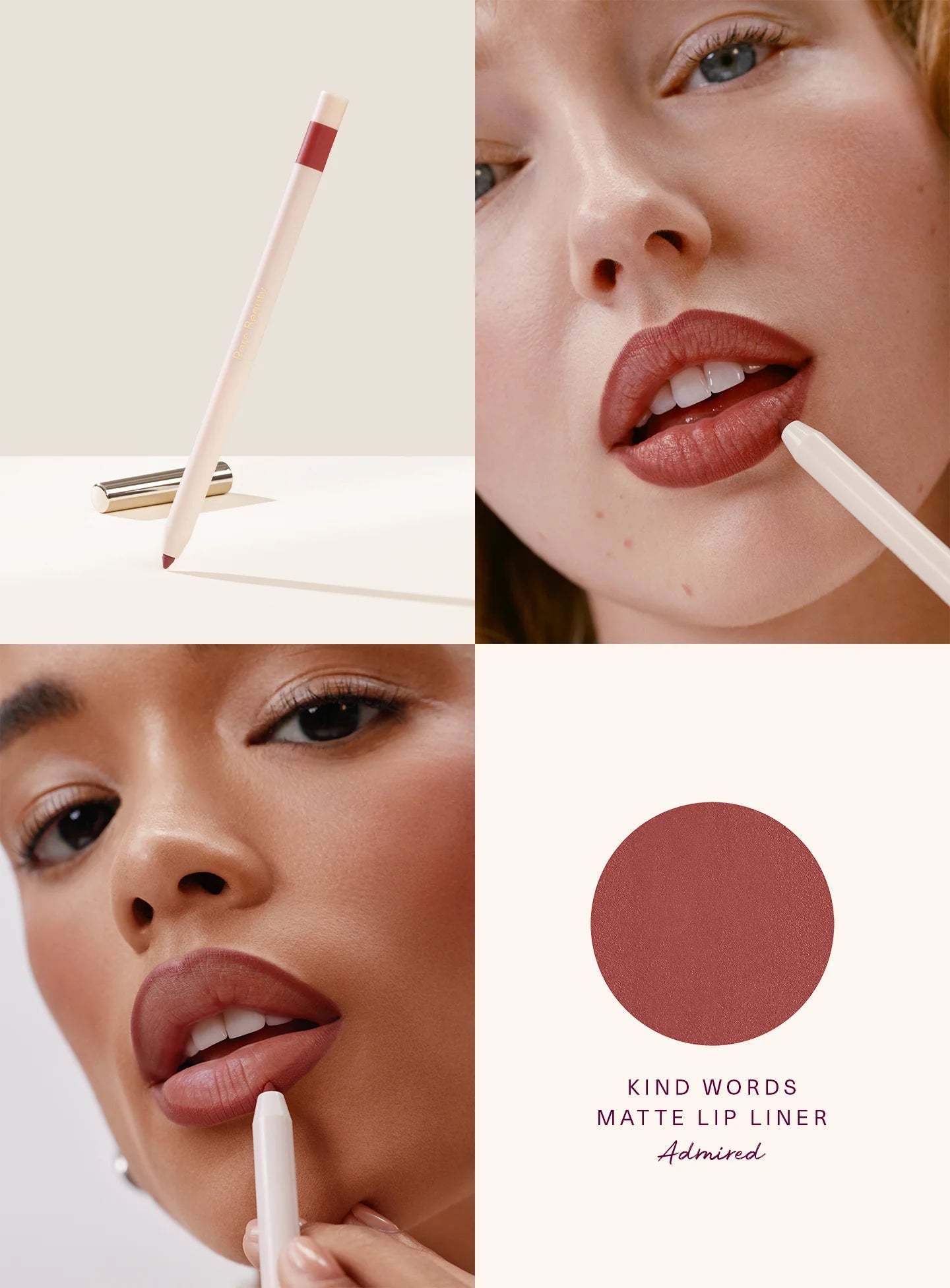 RARE BEAUTY Glass Effect Lip Liner & Gloss Duo