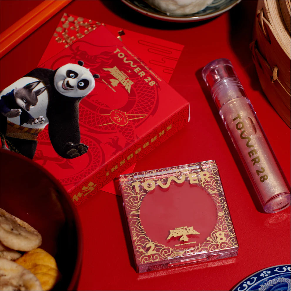 TOWER 28 Kung Fu Panda 4 Lip + Cheek Set