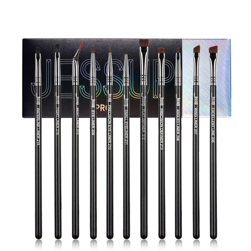 JESSUP Professional Makeup Eyeliner Brush Set 11pcs T324