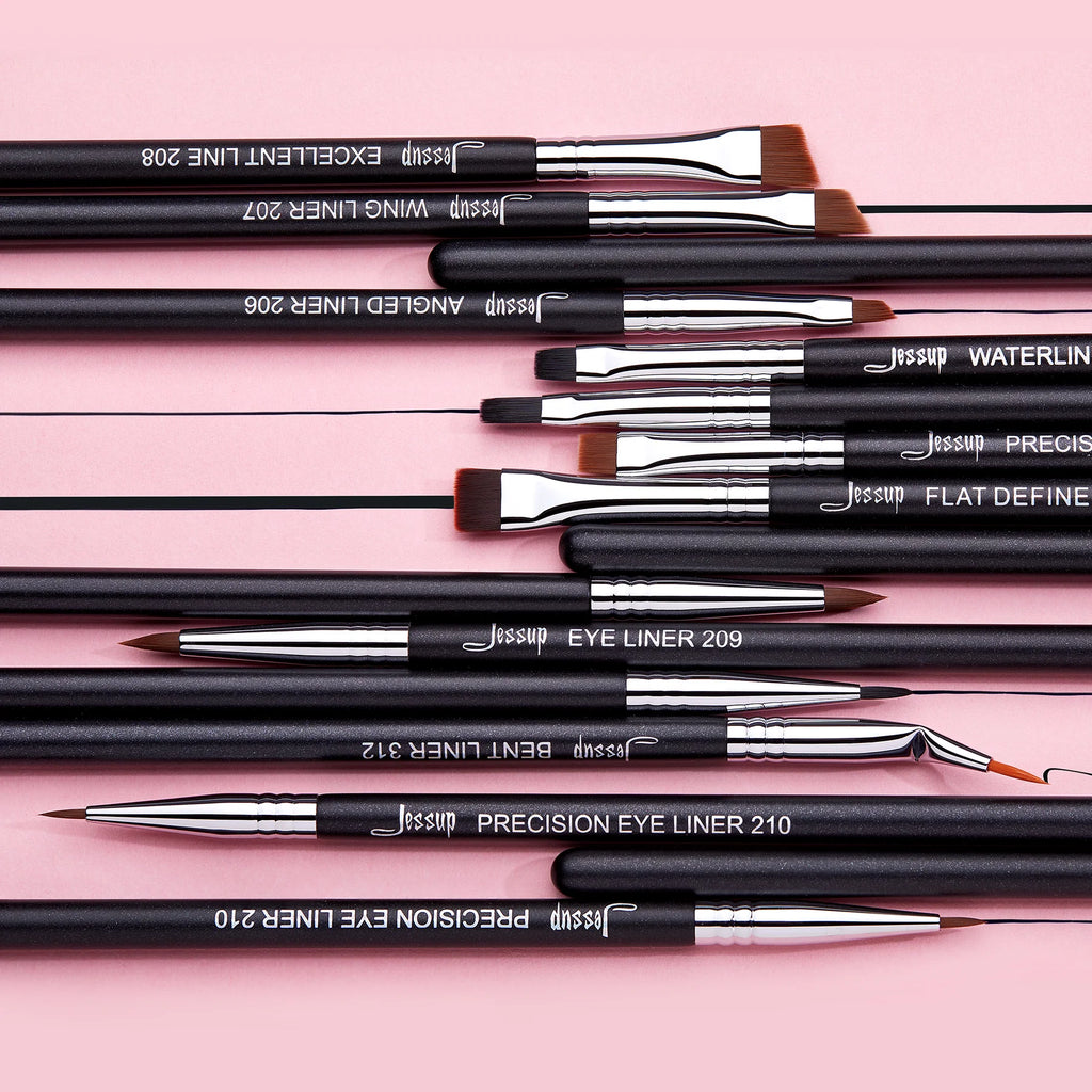 JESSUP Professional Makeup Eyeliner Brush Set 11pcs T324