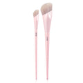Jessup Crystal Pink Makeup Brushes Set Premium Vegan x 10 pc
