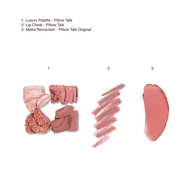 CHARLOTTE TILBURY THE GIFT OF PILLOW TALK EYES & LIPS