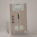 MONTOC Tijera profesional de punta para cejas y vello facial