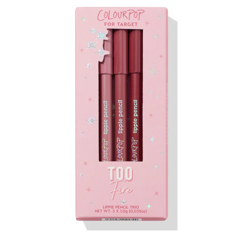 COLOURPOP TOO FIRE lippie pencil kit