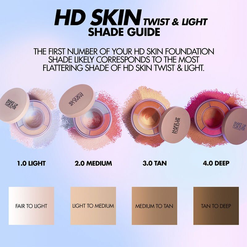 MAKE UP FOR EVER HD Skin Twist & Light Luminous Finishing Powder
