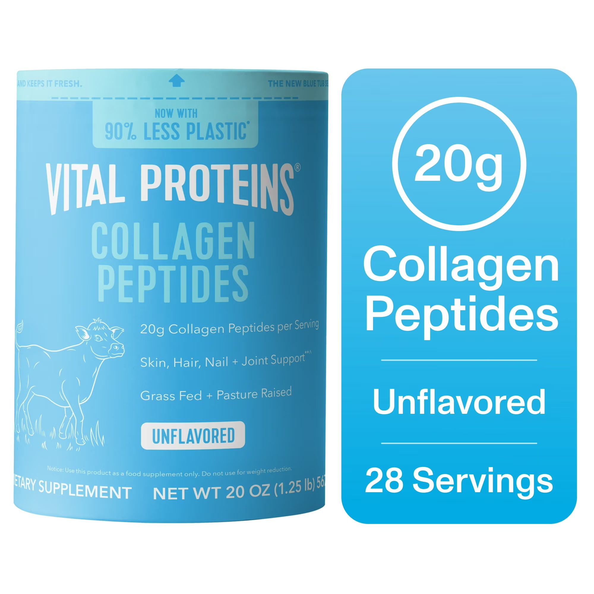 Vital Proteins Collagen Peptides Powder, Unflavored