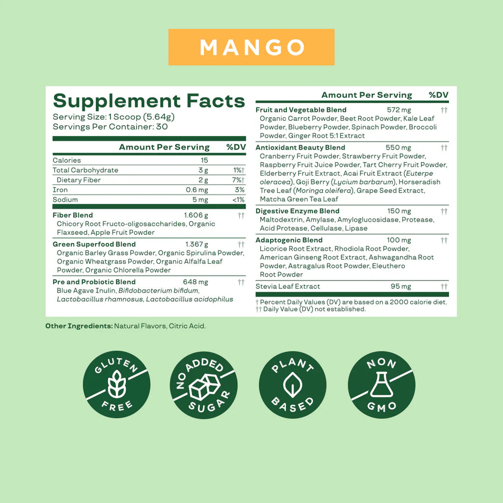 Bloom Nutrition Greens & Superfoods™ Servings: 30ct