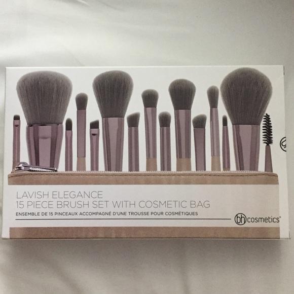 Bh cosmetic lavish elegance 15 piece brush set