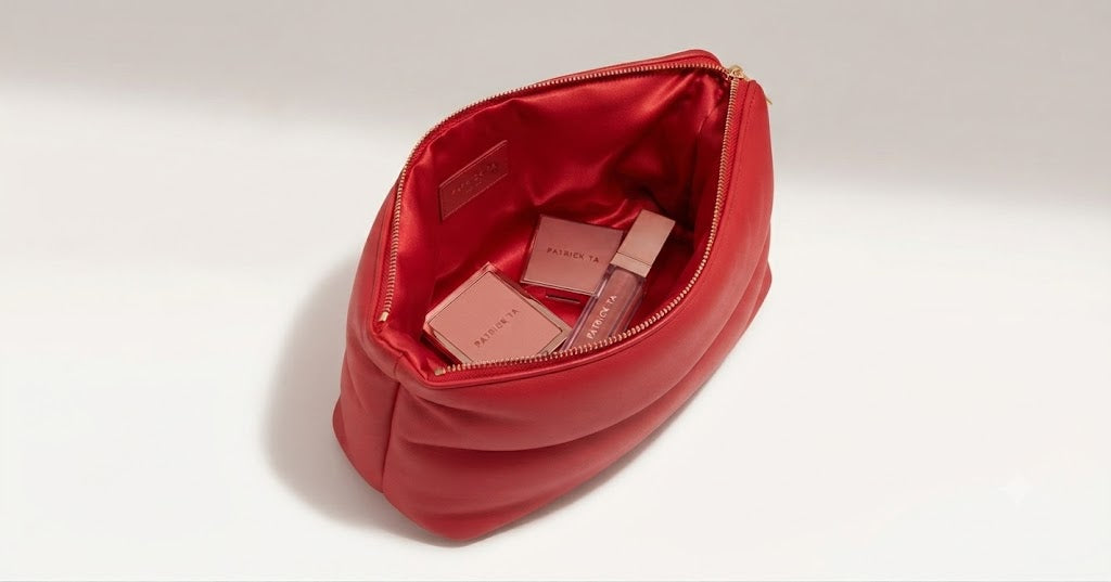 Patrick Ta Major Puffer Clutch - Edición Limitada "Strawberry"
