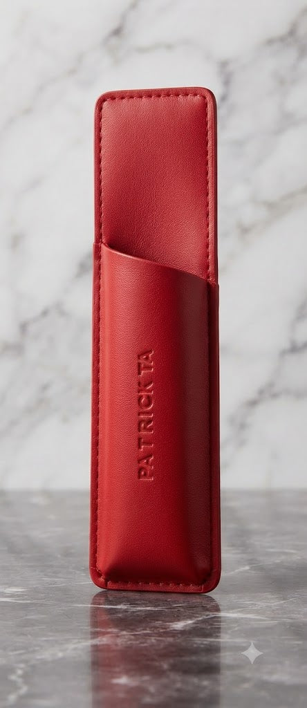 patrick ta mirrored lip balm sleeve strawberry