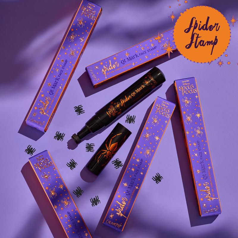Colourpop Hocus Pocus Spider face stamp