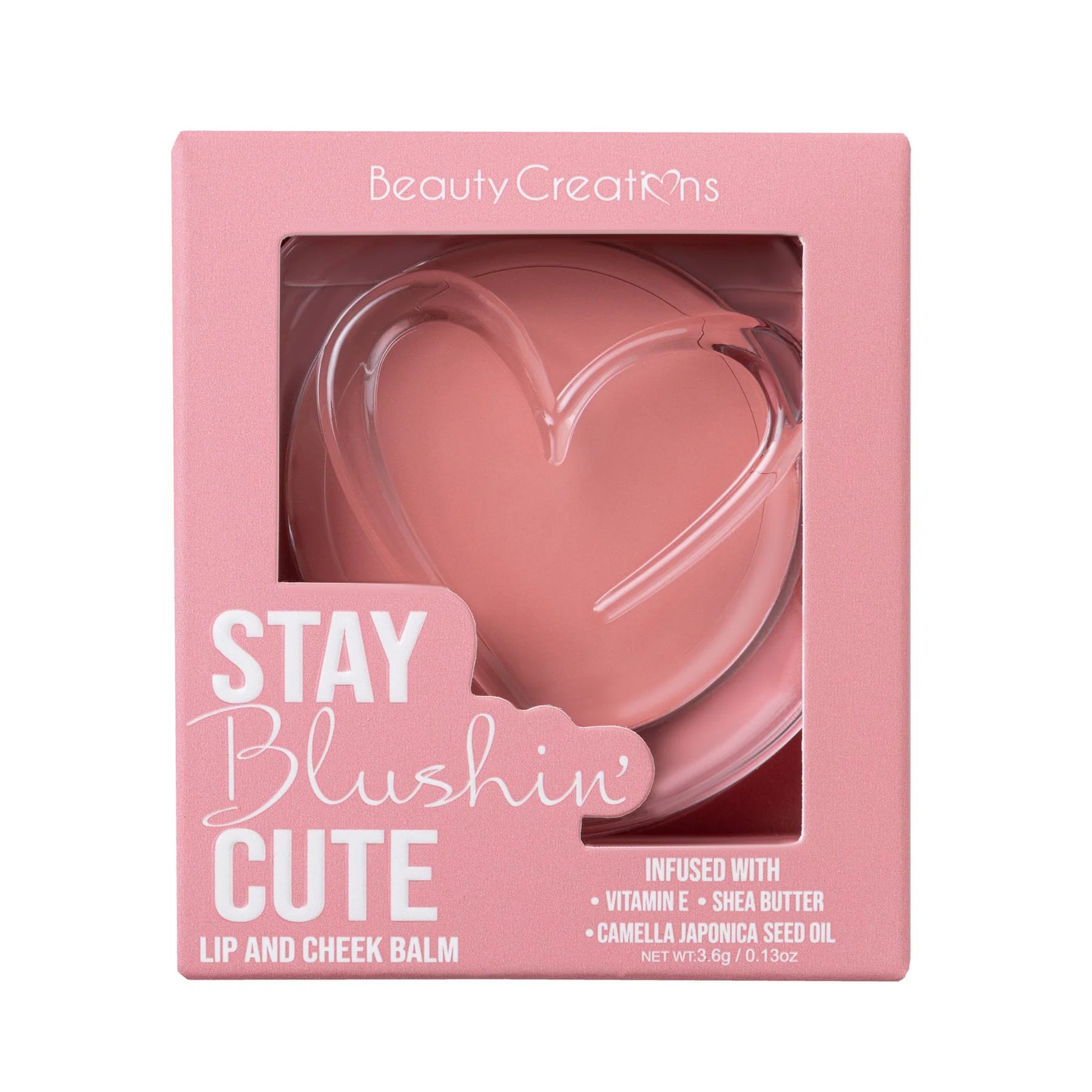 BEAUTY CREATION STAY BLUSHING CUTE - LIP AND CHEEK BALM