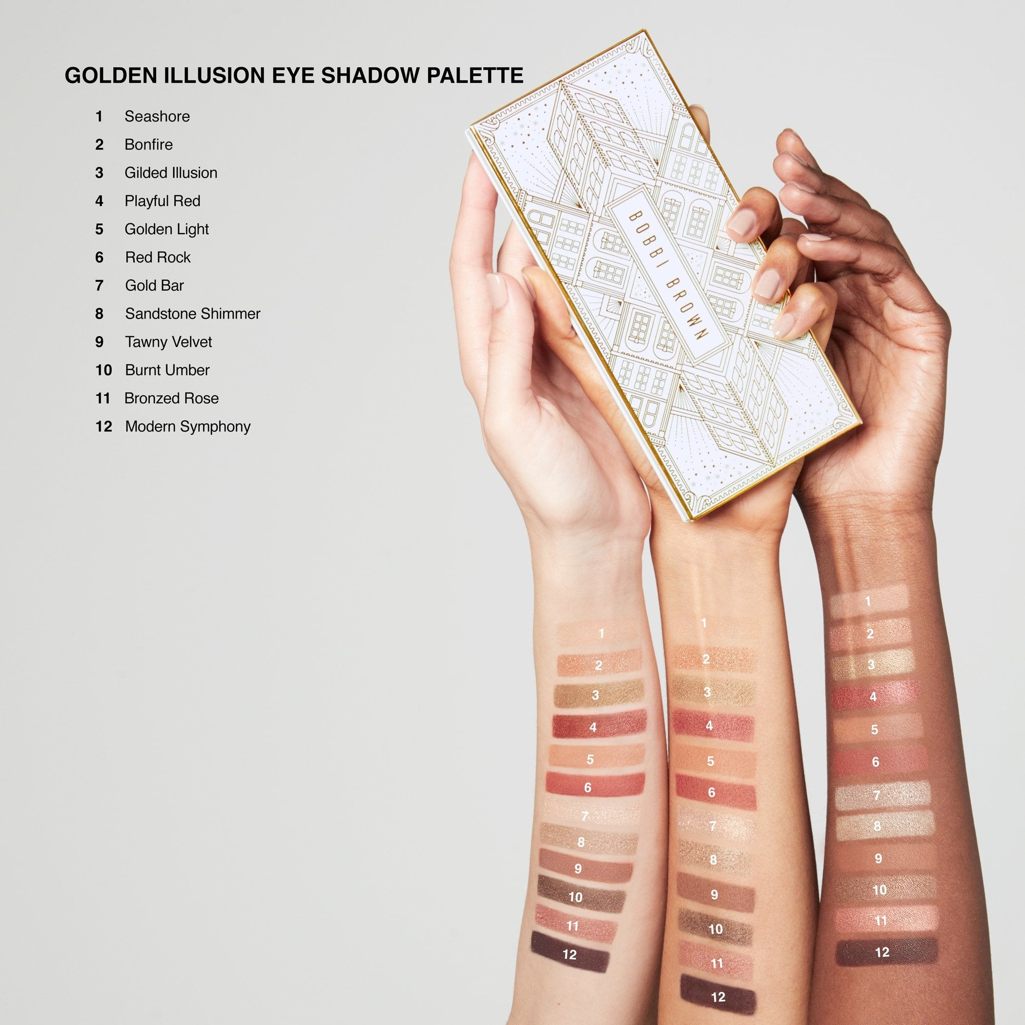 Bobbi Brown Golden Illusion Eye Shadow Palette