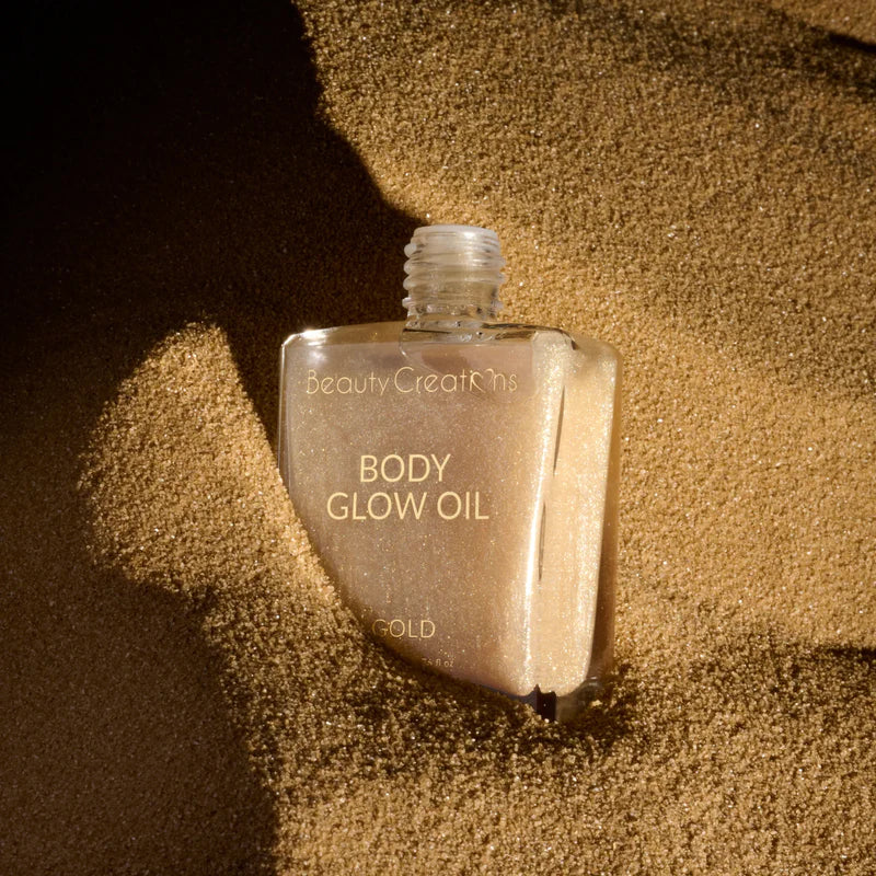 Beauty Creations - Body Glow Aceite De Brillo Corporal Gold - Body Oil.