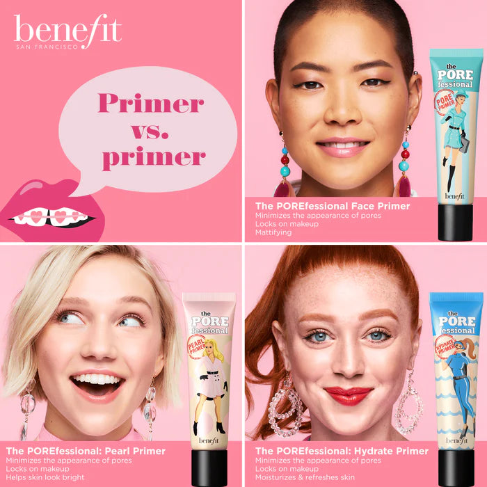 benefit Porefessional Pearl Pore Minimising Radiance Face Primer 22ml +7.5