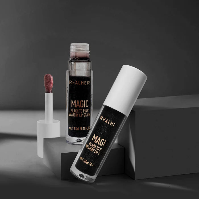 RealHer Magic Black To Pink Lip Stain