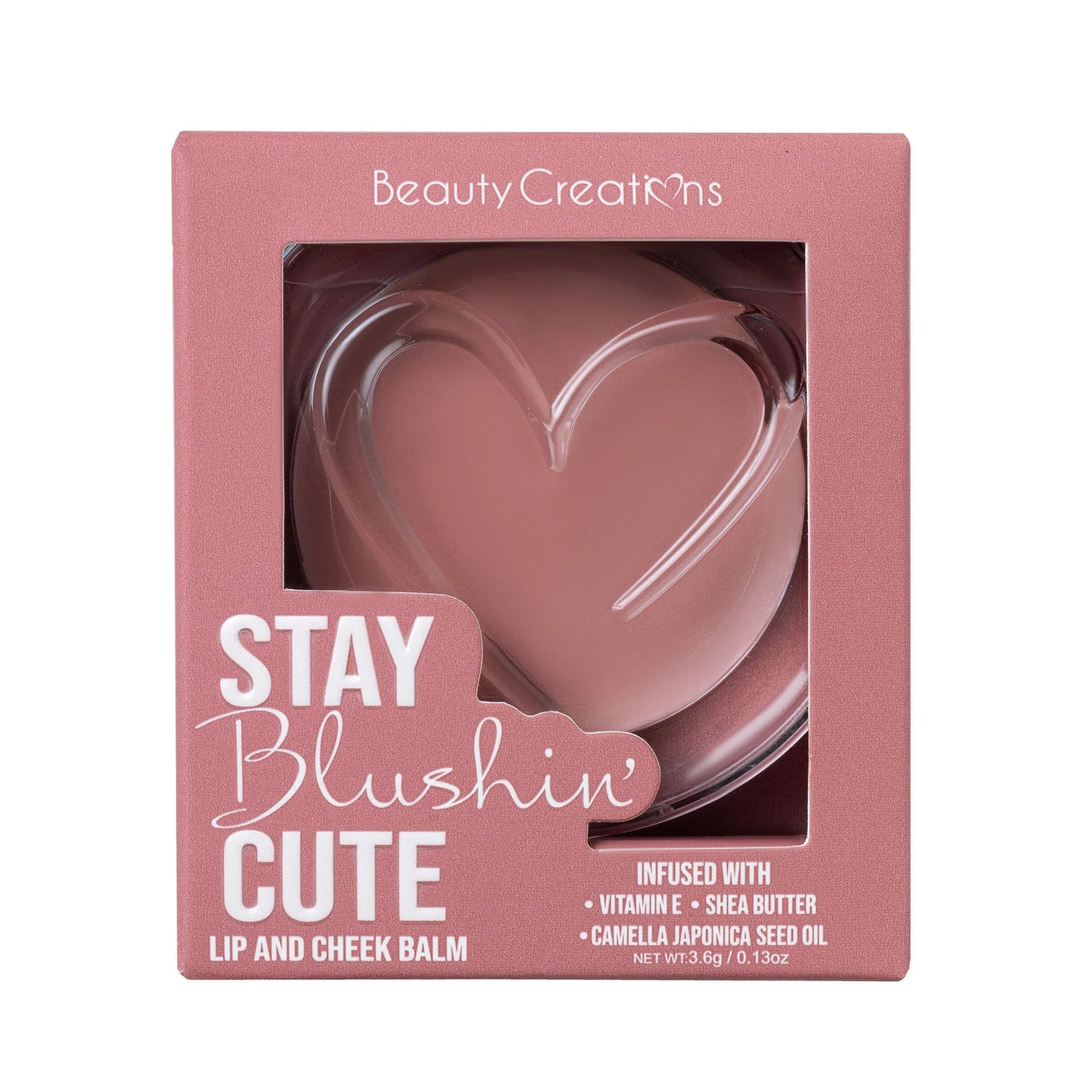 BEAUTY CREATION STAY BLUSHING CUTE - LIP AND CHEEK BALM